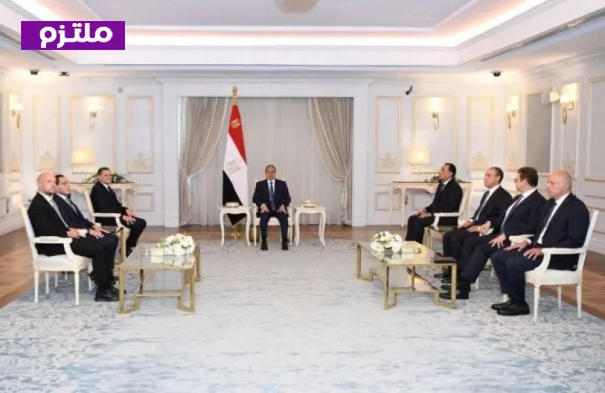 السيسي يرحب بالدبيبة ويشدد على أهمية وحدة واستقرار ليبيا في العلاقات المصرية الليبية