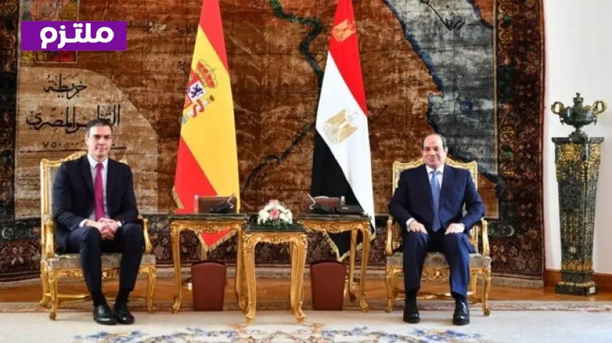رئيس وزراء إسبانيا يعبر عن إدانته لحادث سفينتي دمياط في اتصال مع الرئيس السيسي