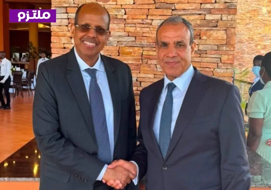 وزير الخارجية يناقش تعزيز التعاون مع رئيس مفوضية الاتحاد الأفريقي