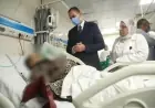 نائب وزير الصحة يقوم بزيارة تفقدية لموقع حريق عيادة مدينة نصر ومركز الأورام