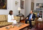 عبد العاطي يلتقي برئيسة الأكاديمية الوطنية للتدريب لتعزيز التعاون في تأهيل الكوادر الدبلوماسية