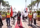 الجامعة البريطانية تحتضن مسيرة شعلة بطولة الألعاب الأفريقية القاهرة 2026