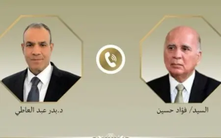 وزير الخارجية يناقش مع نظيره العراقي أهم التطورات الإقليمية عبر الهاتف