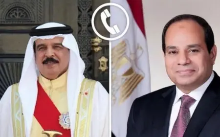الرئيس السيسي يؤكد التزام مصر الراسخ بدعم البحرين في جميع المجالات