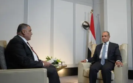وزير الخارجية يلتقي رئيس تحرير جريدة الرأي الأردنية في حوار صحفي هام