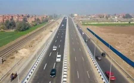 تحويلات مرورية هامة بسبب إغلاق طريق مصر أسوان بالبدرشين نتيجة للقطار السريع اليوم