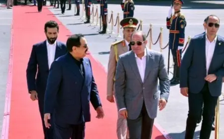 الرئيس السيسي يودّع ملك البحرين بعد زيارة تاريخية لمصر