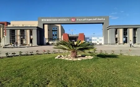 تنسيق جامعة المنصورة الجديدة 2026 الحد الأدنى للقبول لبرامج الطب والأسنان والصيدلة