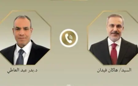 وزير الخارجية يلتقي نظيره التركي لبحث تعزيز العلاقات الثنائية وتطورات الأوضاع الإقليمية