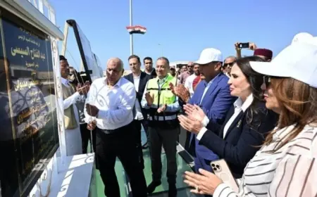 رئيس الوزراء يطلق مشروع تطوير كوبري روميل بعد تجديده