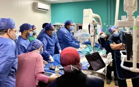 إجراء ناجح لزراعة منظم ضربات القلب اللاسلكي في مجمع الإسماعيلية الطبي