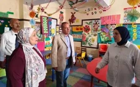 مدير تعليم القاهرة تراقب استعدادات مدرسة الشيخة فاطمة بنت مبارك للعام الدراسي الجديد