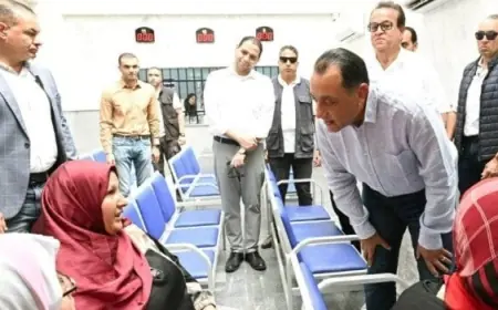 رئيس الوزراء يزور مركز طب الأسرة في سندبسط لخدمة 47 ألف مواطن تعرف على التفاصيل