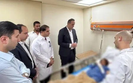 رئيس هيئة الرعاية الصحية يتابع آخر مستجدات حالة مصابي حادث الإسماعيلية
