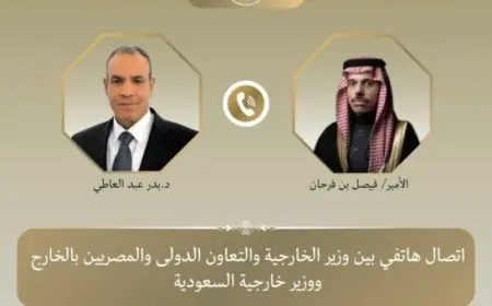 وزيرا خارجية مصر والسعودية يناقشان تطورات الأوضاع الإقليمية وأهم المستجدات