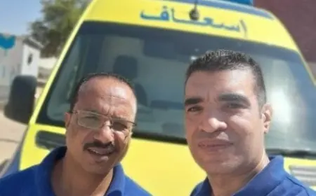 رجال الإسعاف في شربين وشرم الشيخ ينقذون طفلين من الغرق ويعيدونهم للحياة