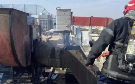 مصرع شخصين وإصابة 8 في حريق مروع داخل مطعم بمول أربيلا بلازا
