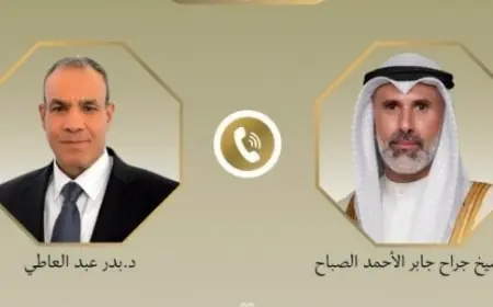 وزيرا خارجية مصر والكويت يدعوان لخفض التصعيد وتهدئة التوترات في المنطقة