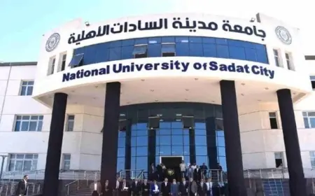 التنسيق الداخلي لجامعة مدينة السادات الأهلية 2026 والحدود الدنيا للكليات المفصلة والمعايير المطلوبة