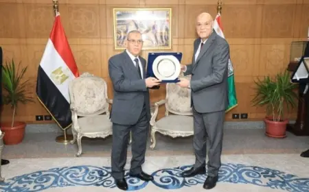 رئيس هيئة قضايا الدولة يهنئ رئيس محكمة النقض بلقاء رسمي صور حصرية