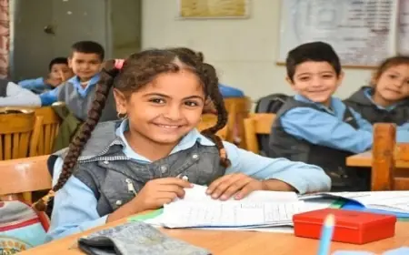 إلغاء التقييمات لطلاب الصفين الأول والثاني الابتدائي في العام الجديد تفاصيل امتحان واحد لكل ترم