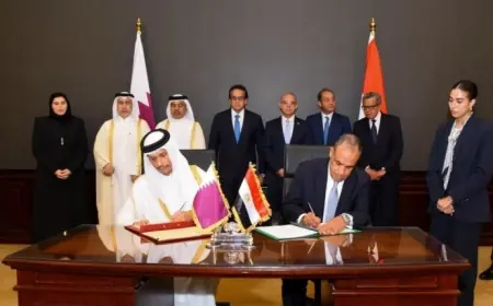 مصر وقطر تعززان التعاون الثنائي من خلال انطلاق الدورة السابعة للجنة العليا من العلمين