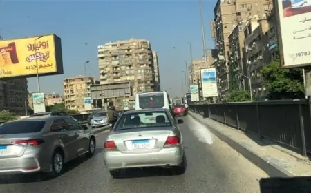 إغلاق جزئي لكوبري 6 أكتوبر بسبب أعمال الصيانة خلال هذا الوقت
