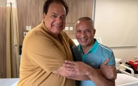 النائب محمد أبو العينين يهنئ الإعلامي أحمد موسى بعودة صحته بعد الشفاء