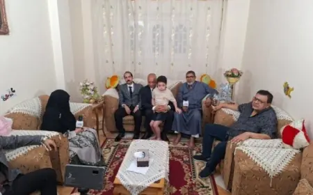 مصطفى بكري يلتقي الطفل يوسف ويزور مصاب ضمور العضلات ودعمه في محنته
