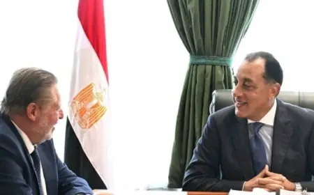 مدبولي يناقش مع محافظ البنك المركزي آخر مستجدات البرنامج الوطني للتحول الاقتصادي وخفض التضخم