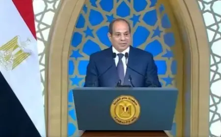 الرئيس السيسي يؤكد عدم وجود مكان للفاسدين وإدانة أي تلاعب بمقدرات الوطن