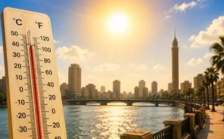 انكسار الموجة الحارة موعد انخفاض درجات الحرارة وتحسن الطقس حسب الأرصاد الجوية