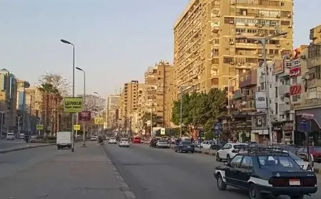غلق جزئي لمدة 4 أيام في شارع السودان لاستكمال مشروع المونوريل