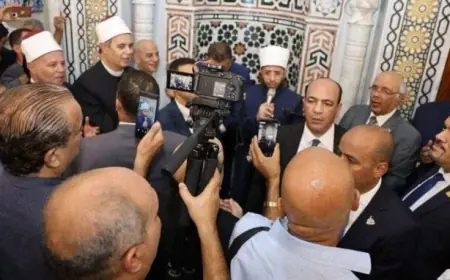 وزير الأوقاف ومحافظ القليوبية يطلقان مجمع الرحمة الإسلامي الجديد في قرية الحصة