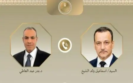 تهاني وزير الخارجية لإسماعيل ولد الشيخ أحمد بمناسبة توليه منصب أمين عام منظمة التعاون الإسلامي