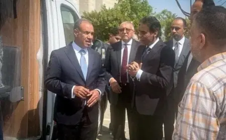 زيارة وزير الخارجية لمقر الوزارة بالعاصمة الجديدة وتعليمات بتعزيز رقمنة المعاملات القنصلية
