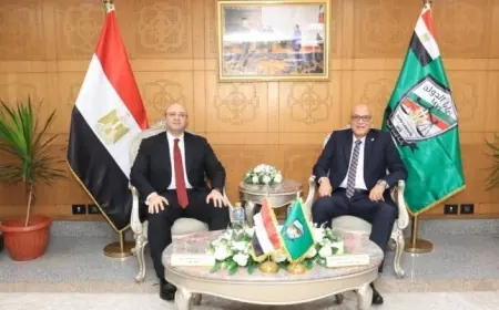 محافظ الفيوم يعبر عن تهانيه لرئيس هيئة قضايا الدولة بمناسبة توليه المنصب الجديد