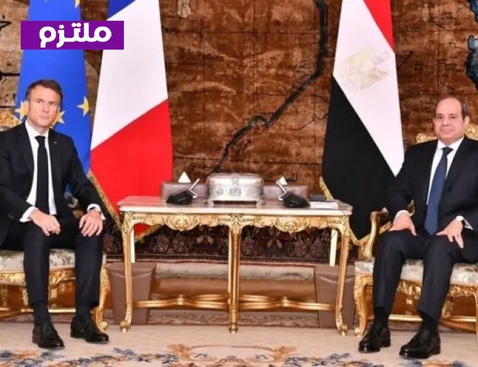 ماكرون يعبر عن دعم فرنسا لمصر بعد حادث دمياط المأساوي
