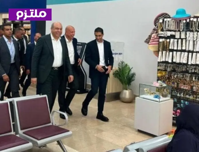 وزير الطيران المدني يقوم بجولة تفقدية في مطار العلمين استعدادًا لمعرض EIAS 2026