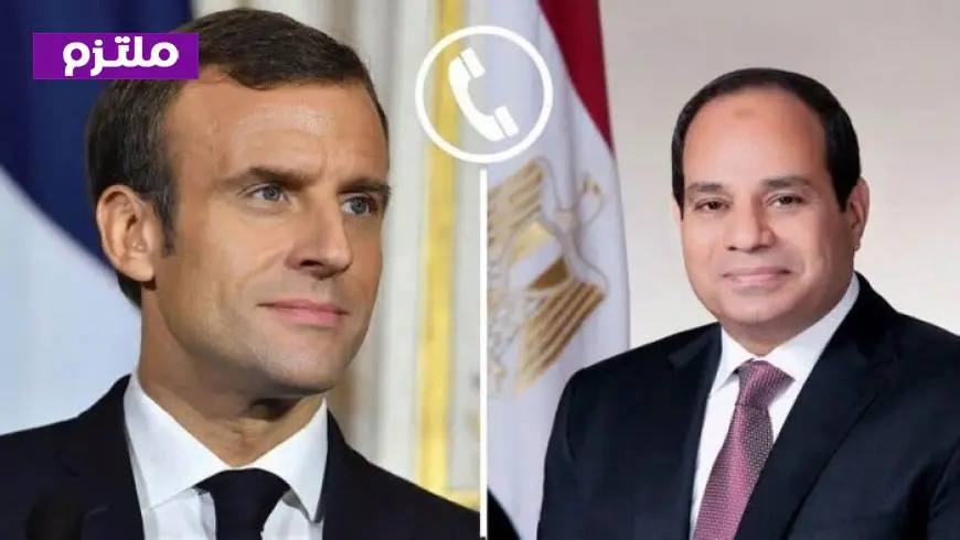 الرئيس السيسي يعبر عن تضامن مصر الكامل مع فرنسا في مواجهة الحرائق المدمرة