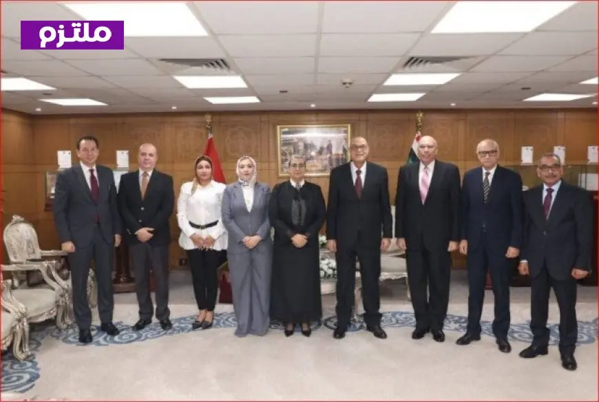 رئيس هيئة قضايا الدولة يرحب برئيسة المجلس القومي للمرأة بمناسبة توليه منصبه الجديد