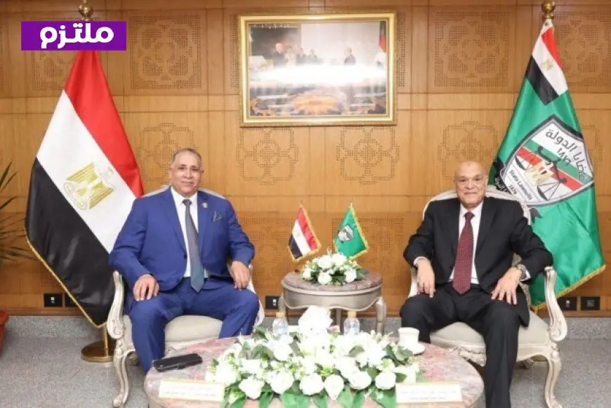 نقيب المحامين يهنئ رئيس هيئة قضايا الدولة الجديد ويشدد على أهمية تعزيز التعاون بين الجانبين