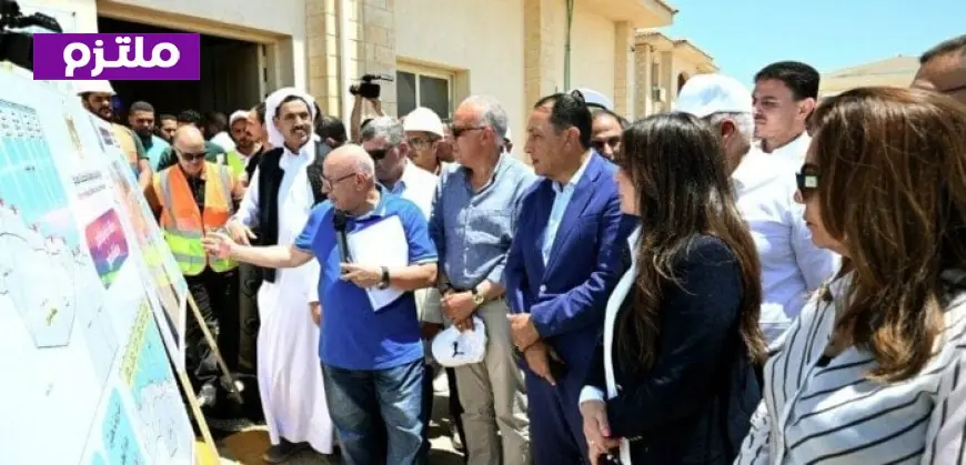مدبولي يؤكد من مطروح حرص الحكومة على توفير أراضٍ لمشروعات تحلية مياه البحر