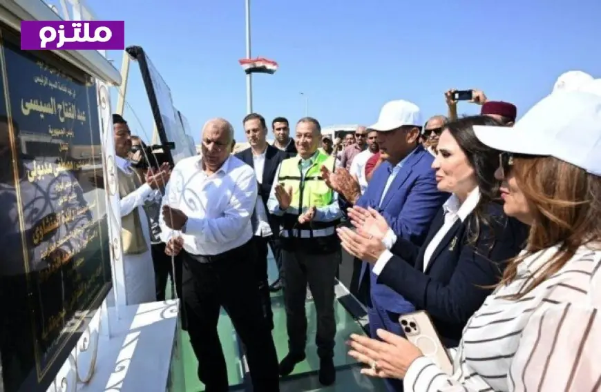 رئيس الوزراء يطلق مشروع تطوير كوبري روميل بعد تجديده