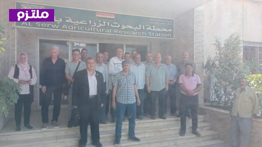 نائب رئيس البحوث الزراعية يزور محطات الإنتاج الحيواني والمزارع البحثية في دمياط لتعزيز الإنتاجية الزراعية
