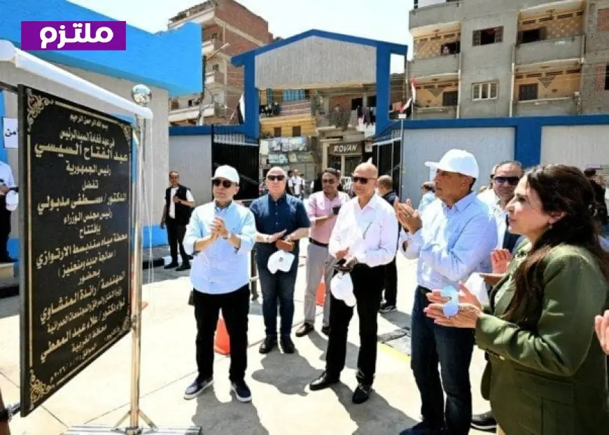 مدبولي يطلق محطة سندبسط الارتوازية للمياه بالغربية بعد زيادتها 500% في الطاقة الإنتاجية