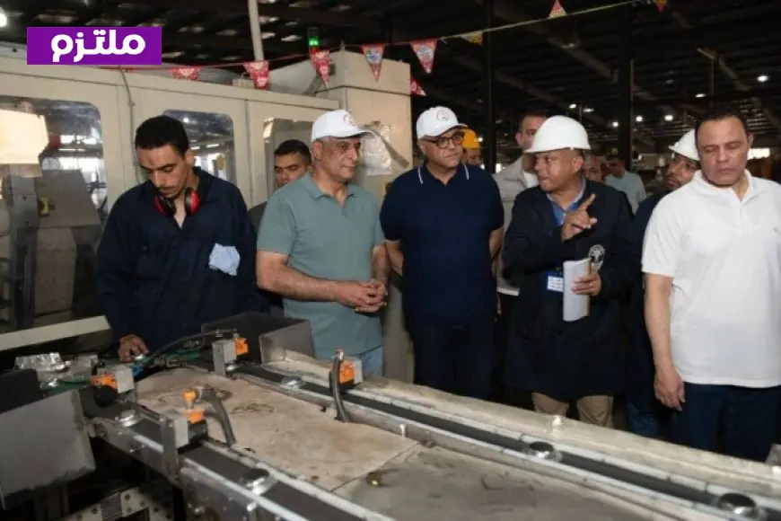 وزير الإنتاج الحربي يزور أبي قير للصناعات الهندسية بالإسكندرية لتعزيز الإنتاج والقدرات التصنيعية