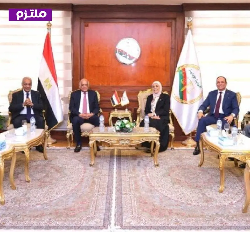 رئيس النيابة الإدارية تستقبل الدكتور علي عبد العال والنائب مصطفى بكري بمناسبة توليها المنصب الجديد