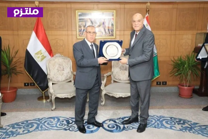 رئيس هيئة قضايا الدولة يهنئ رئيس محكمة النقض بلقاء رسمي صور حصرية