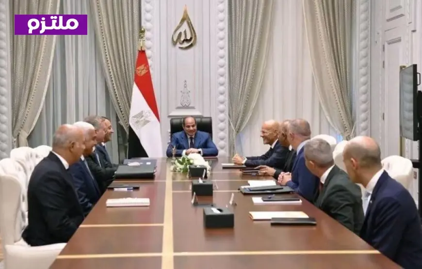 الرئيس السيسي يبرز أهمية تعزيز التعاون الناجح مع شركة إيني الإيطالية